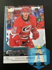 2017-18 Upper Deck #467 Valentin Zykov YG RC Hurricanes